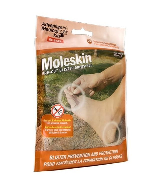 ADVENTURE MEDICAL KITS MOLESKIN - PRE-CUT AND SHAPED