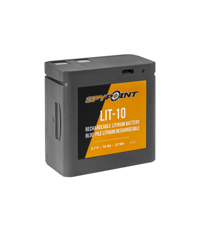 SPYPOINT RECHARGEABLE LITHIUM BATTERY PACK LIT-10