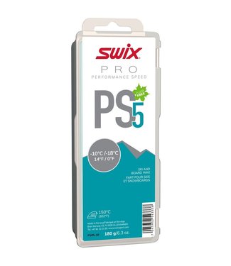 SWIX SWIX PS5 (-18°C/-10°C) TURQUOISE PERFORMANCE SPEED 5 GLIDE WAX