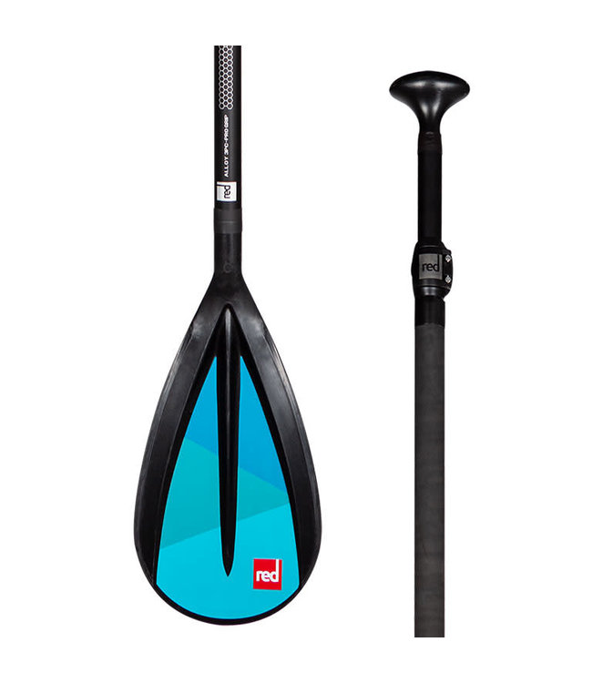 RED PADDLE CO ALLOY NYLON ADJUSTABLE 3PC SUP PADDLE