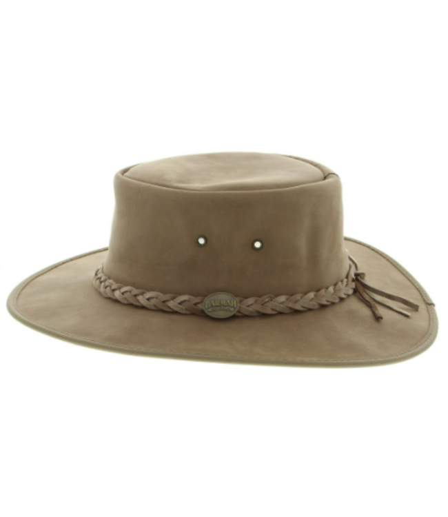 BARMAH SQUASHY BRONCO LEATHER HAT W/ COOPER HAT BAND