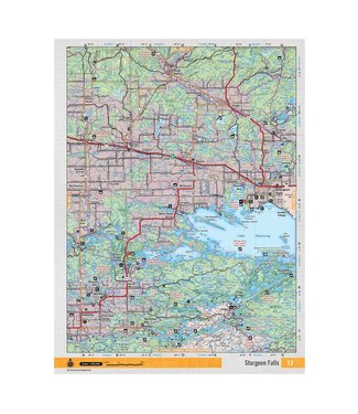 BACKROAD MAPBOOKS BACKROAD MAPBOOKS BACKROAD TOPOGRAPHIC MAP - NEON-12 - STURGEON FALLS