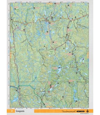 BACKROAD MAPBOOKS BACKROAD MAPBOOKS BACKROAD TOPOGRAPHIC MAP - NEON-31 - GOWGANDA