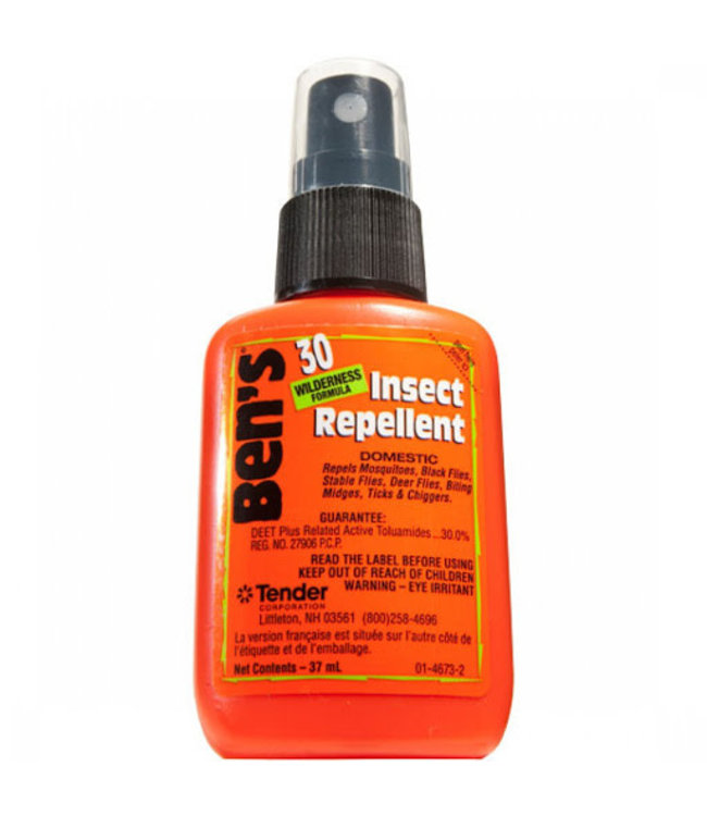 BEN'S TICK & INSECT REPELLENT PUMP SPRAY (30% DEET)