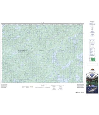 CANADIAN TOPO CANADIAN TOPO TOPOGRAPHIC MAP - 031E15 - BURNTROOT LAKE