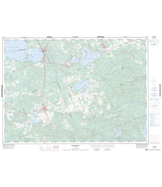 CANADIAN TOPO CANADIAN TOPO TOPOGRAPHIC MAP - 031L03 - POWASSAN