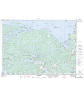 CANADIAN TOPO CANADIAN TOPO TOPOGRAPHIC MAP - 031L04 - NIPISSING