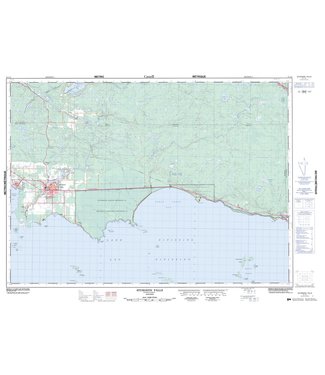 CANADIAN TOPO CANADIAN TOPO TOPOGRAPHIC MAP - 031L05 - STURGEON FALLS