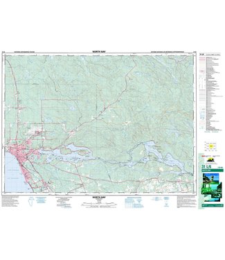 CANADIAN TOPO CANADIAN TOPO TOPOGRAPHIC MAP - 031L06 - NORTH BAY