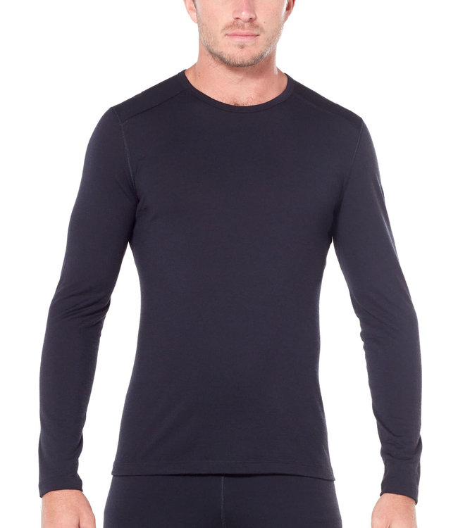 MEN'S ICEBREAKER MERINO 200 OASIS LONG SLEEVE CREW THERMAL TOP