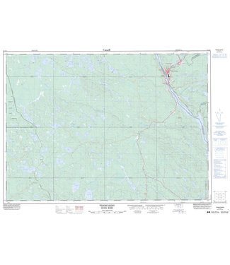 CANADIAN TOPO CANADIAN TOPO TOPOGRAPHIC MAP - 031L11 - TEMISCAMING