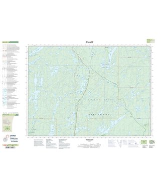 CANADIAN TOPO CANADIAN TOPO TOPOGRAPHIC MAP - 031L13 - INGALL LAKE