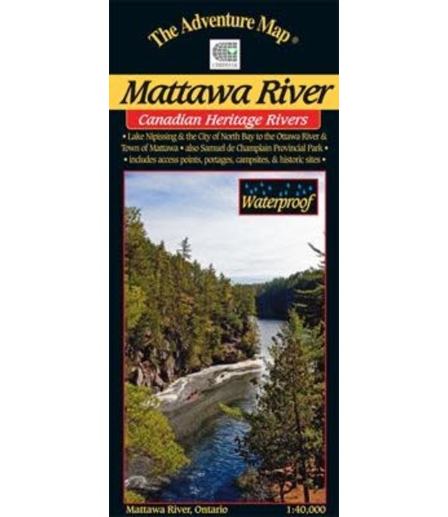 CHRISMAR MAPPING SERVICES ADVENTURE MAP - MATTAWA RIVER PROVINCIAL PARK & AREA