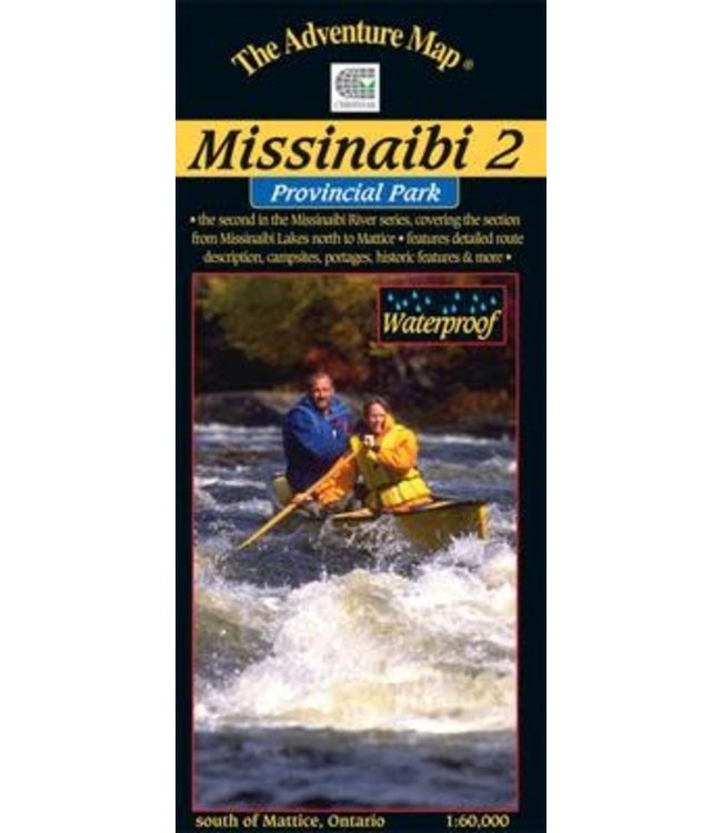CHRISMAR MAPPING SERVICES ADVENTURE MAP - MISSINAIBI 2 - MISSINAIBI LAKE TO MATTICE