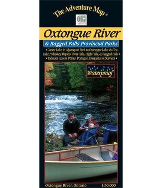 CHRISMAR MAPPING SERVICES CHRISMAR MAPPING SERVICES ADVENTURE MAP - OXTONGUE RIVER/RAGGED FALLS PROVINCIAL PARKS