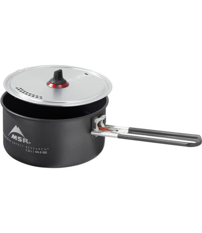 MOUNTAIN SAFETY RESEARCH (MSR) CERAMIC NON-STICK SOLO BACKPACKING COOK POT