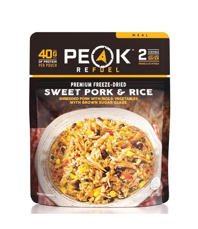 PEAK REFUEL SWEET PORK & RICE MEAL