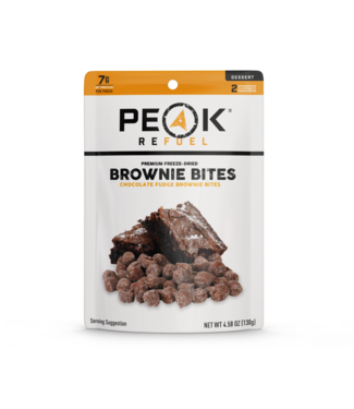 PEAK REFUEL PEAK REFUEL CHOCOLATE FUDGE BROWNIE BITES