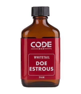 CODE BLUE CODE BLUE CODE RED WHITETAIL DOE ESTROUS URINE - 2 OZ