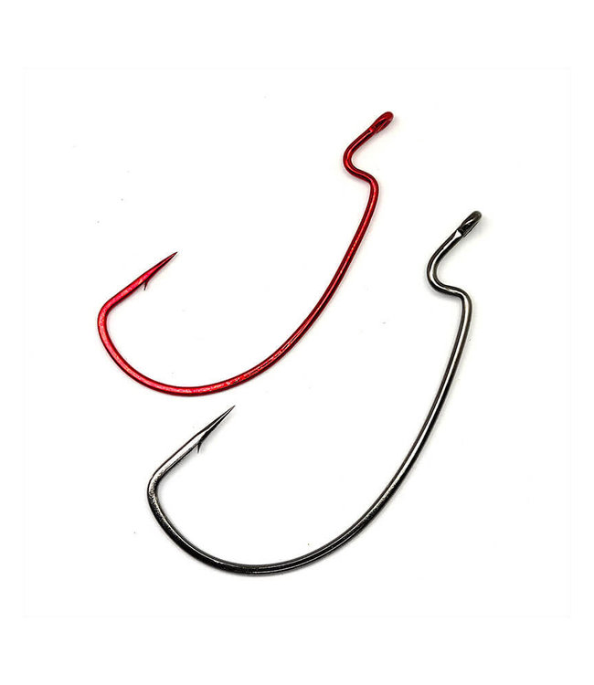 GAMAKATSU EXTRA WIDE GAP WORM HOOK  (5-PACK)