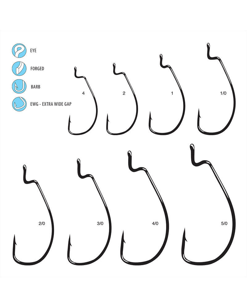 Gamakatsu Extra Wide Gap Worm Hook 5 Pack Lefebvres Source For Adventure