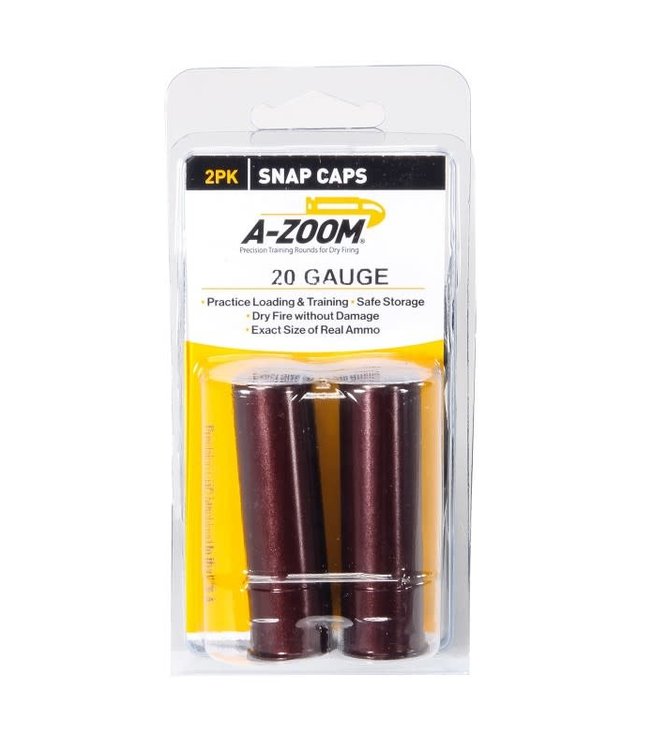 A-ZOOM SNAP CAPS (2-PACK) - 20 GAUGE