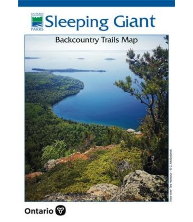 CHRISMAR MAPPING SERVICES - SLEEPING GIANT - BACKCOUNTRY TRAILS MAP