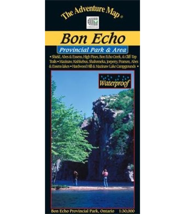 CHRISMAR MAPPING SERVICES ADVENTURE MAP - BON ECHO - PROVINCIAL PARK & AREA