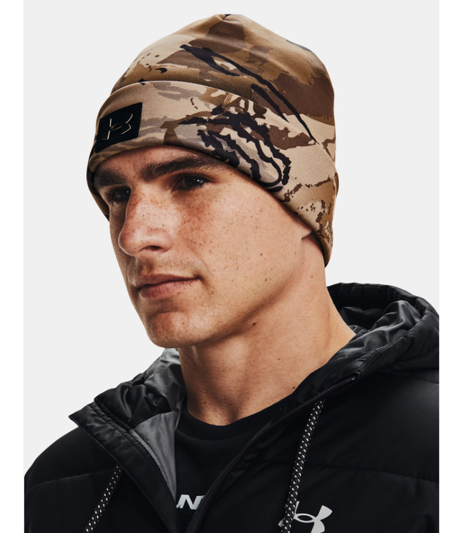 under armour camo beanie