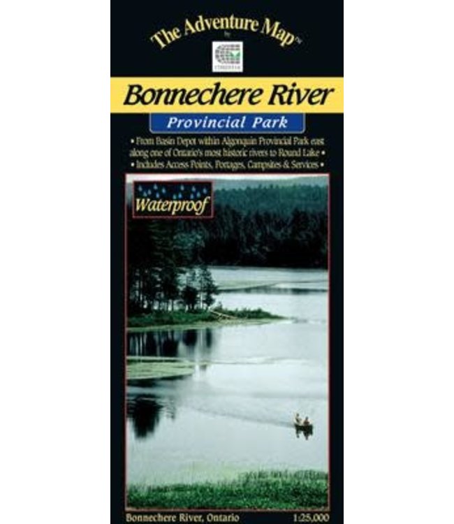 CHRISMAR MAPPING SERVICES ADVENTURE MAP - BONNECHERE RIVER - PROVINCIAL PARK
