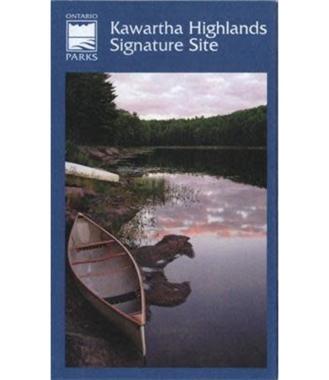 CHRISMAR MAPPING SERVICES ADVENTURE MAP  - KAWARTHA HIGHLANDS - PROVINCIAL PARK