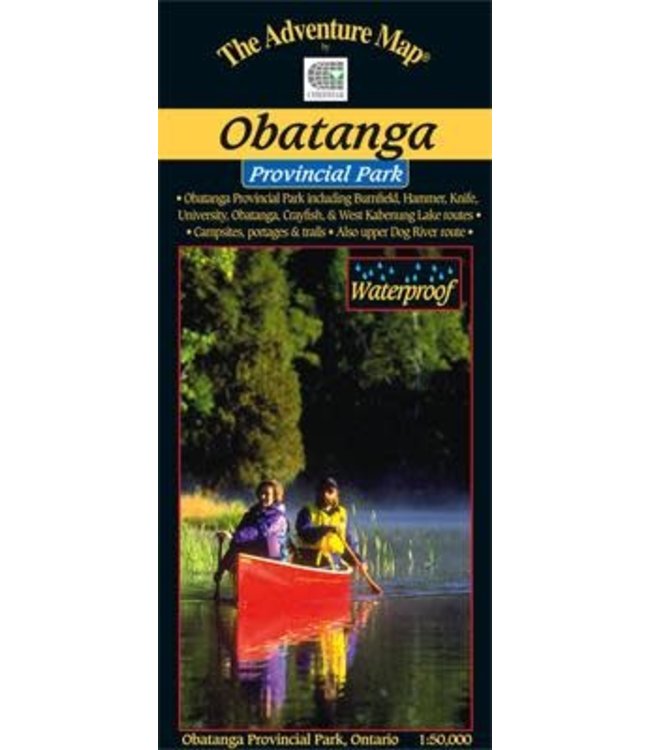 CHRISMAR MAPPING SERVICES ADVENTURE MAP - OBATANGA - PROVINCIAL PARK