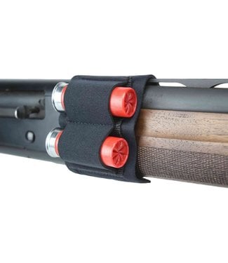 BEARTOOTH BEARTOOTH NEOPRENE 2-ROUND SHOTGUN SIDE SHELL - BLACK