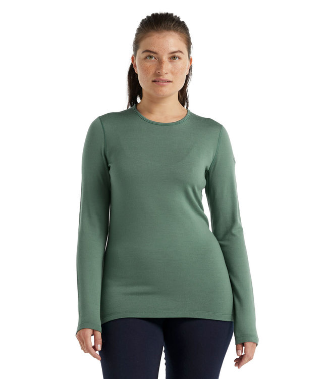WOMEN'S ICEBREAKER 260 TECH LONG SLEEVE CREW THERMAL TOP