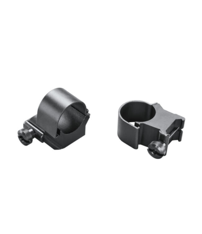 WEAVER DETACHABLE EXTENTION TOP MOUNT RINGS - 1" EXT X-HIGH MATTE