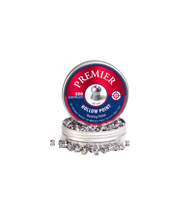 CROSMAN PREMIER HOLLOW POINT PELLET - .22 CAL (500 COUNT)