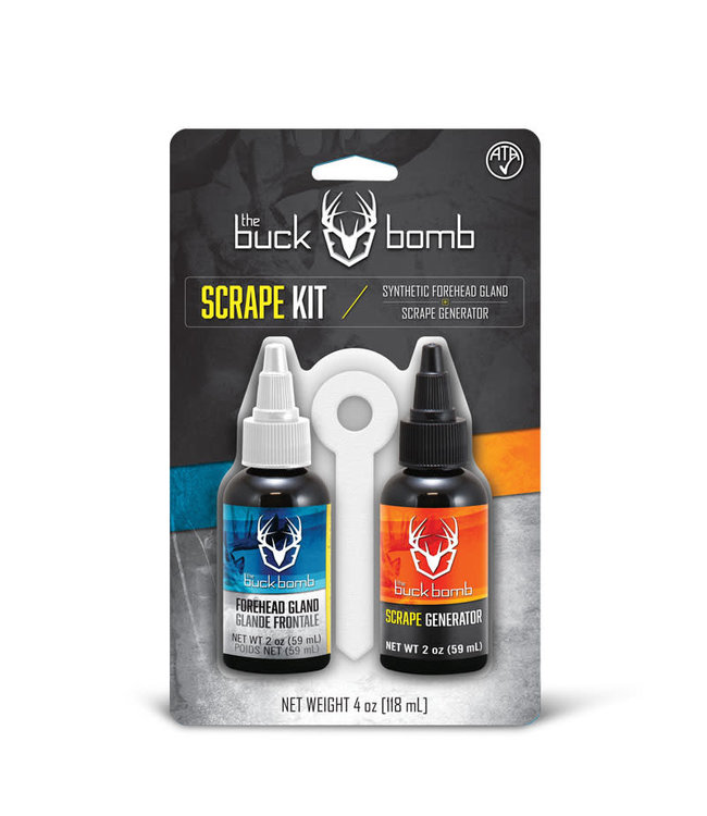 BUCK BOMB SCAPE KIT - FOREHEAD GLAND & SCRAPE GENERATOR