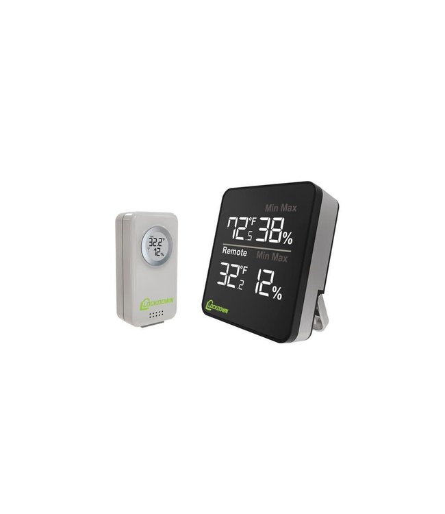 LOCKDOWN WIRELESS DIGITAL HYGROMETER