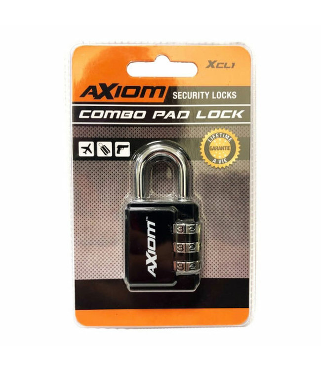 AXIOM 30MM COMBINATION PADLOCK