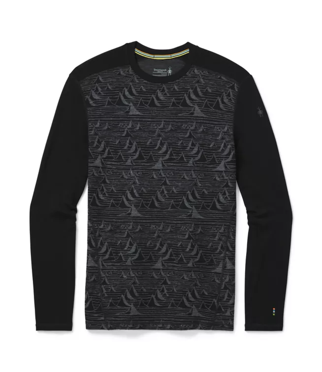MEN'S SMARTWOOL MERINO 250 PATTERN CREW TOP