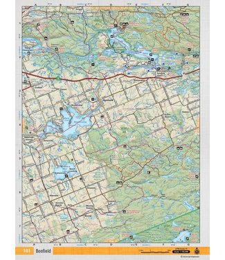 BACKROAD MAPBOOKS BACKROAD MAPBOOKS BACKROAD TOPOGRAPHIC MAP - CCON-101 - BONFIELD