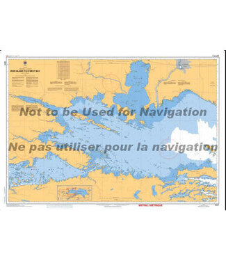 CANADIAN HYDROGRAPHIC SERVICE CANADIAN HYDROGRAPHIC SERVICE MARINE CHART - 6037 - LAKE NIPISSING - IRON ISLAND TO WEST BAY