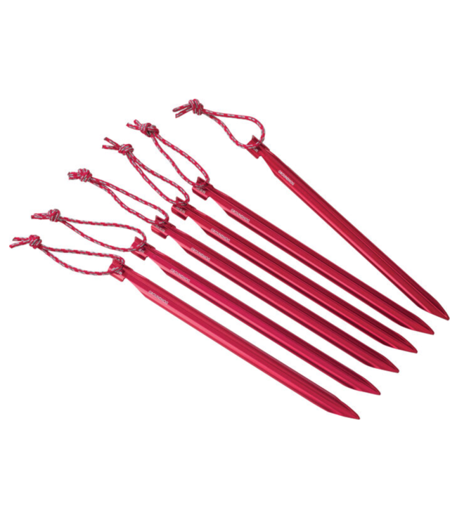 MOUNTAIN SAFETY RESEARCH (MSR) GROUNDHOG STAKE KIT (6 PACK)