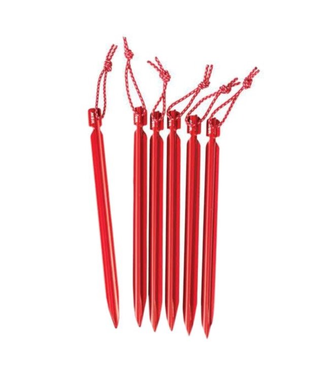 MOUNTAIN SAFETY RESEARCH (MSR) GROUNDHOG STAKE KIT (6 PACK)