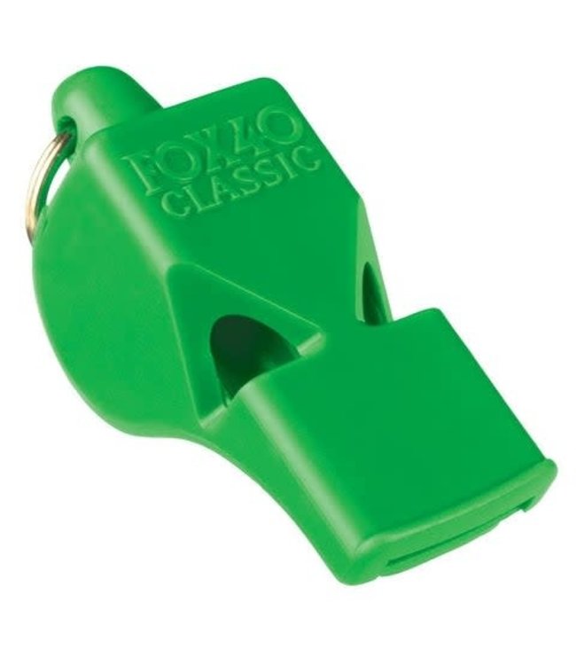 FOX 40 CLASSIC SAFETY WHISTLE W/LANYARD