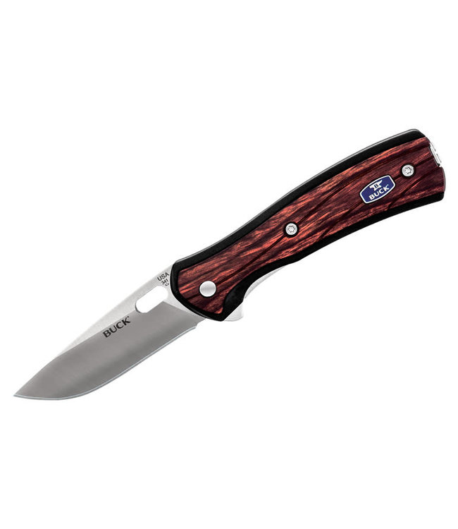 BUCK KNIVES VANTAGE AVID SMALL KNIFE - 2.6" FOLDING BLADE - ROSEWOOD HANDLE