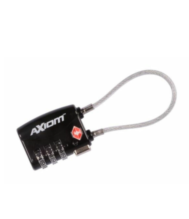 AXIOM COMBINATION CABLE PAD LOCK