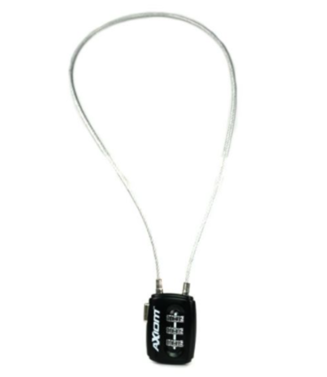 AXIOM COMBINATION CABLE LOCK (12")