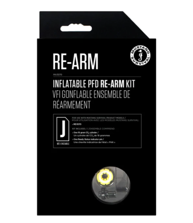 MUSTANG INFLATABLE PFD RE-ARM KIT 'J' - MANUAL - 16 G