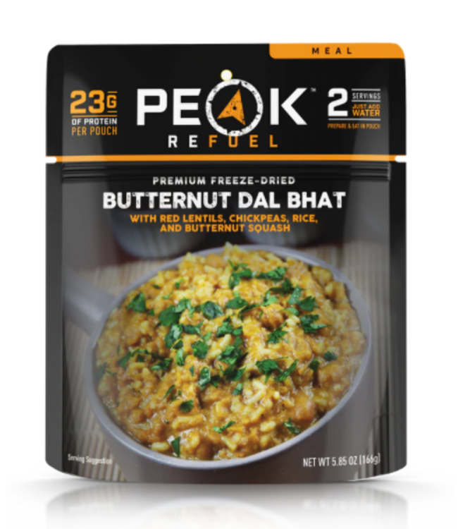 PEAK REFUEL BUTTERNUT DAL BHAT MEAL